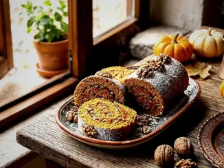 Balkabaklı Havuçlu Rulo Kek Tarifi - KediHaber