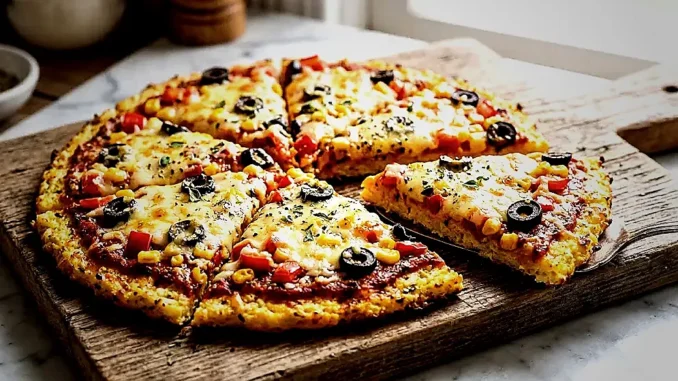 Hafif ve Lezzetli Karnabahar Pizza Tarifi - KediHaber