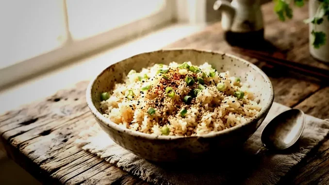 Tereyağlı ve Susamlı Asya Usulü Yasemin Pilavı Tarifi - KediHaber