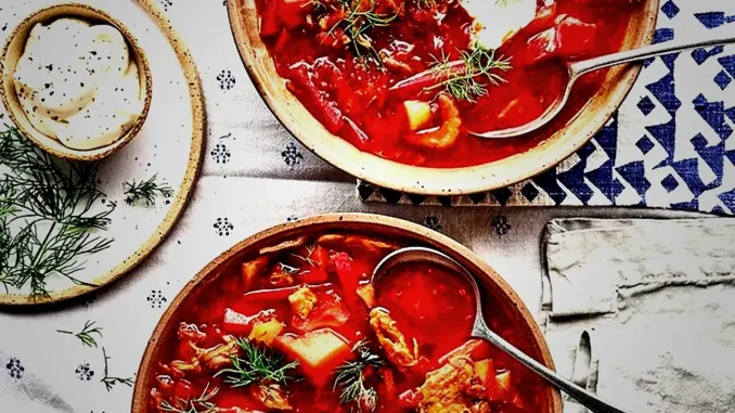 Ukrayna Mutfağından Borsch Çorbası Tarifi - KediHaber